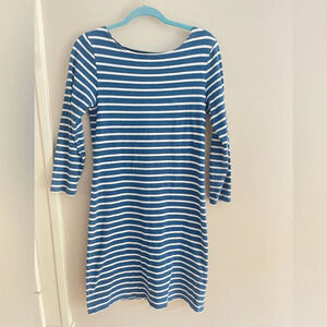 Joules Chambray stripe nautical striped dress size 6